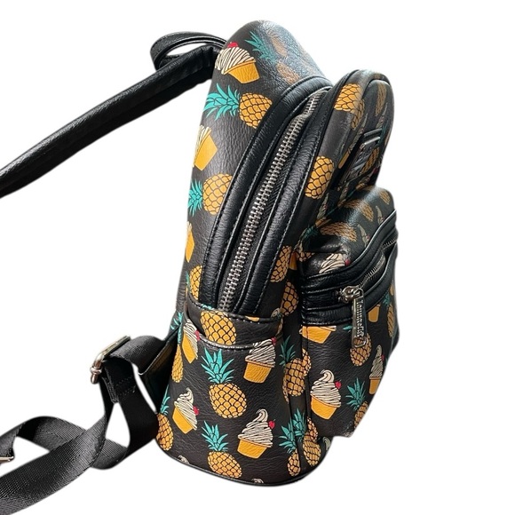 Disney Parks Loungefly 2018 Dole Whip Pineapple Swirl Backpack - Picture 5 of 10
